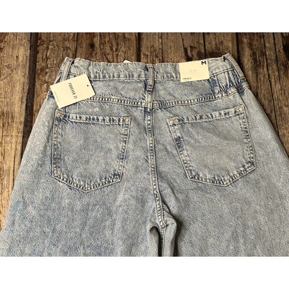 Forever 21 Premium Wide Leg Jeans - Women's Size Medium New - Picture 9 of 10